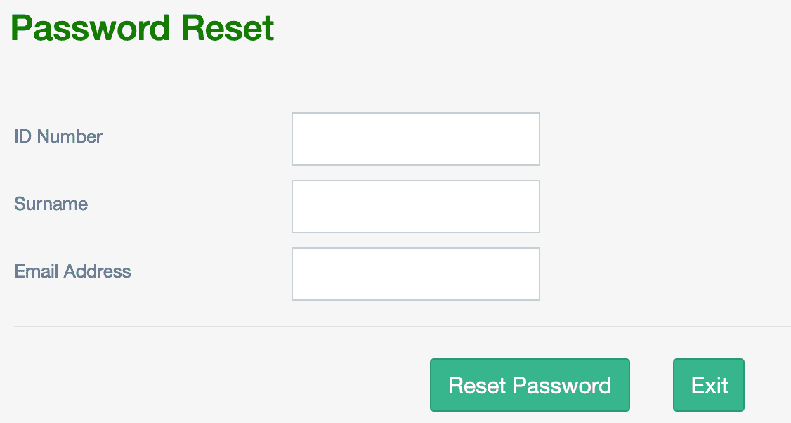 login password reset kenya psc