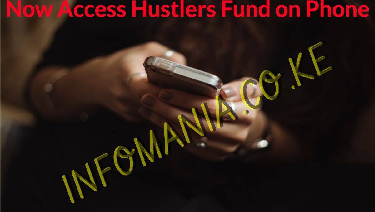 apply for hustlers fund on phone