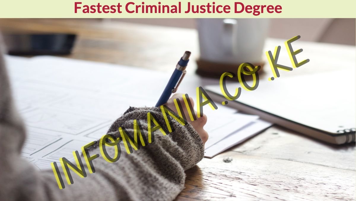 online criminal justice degree