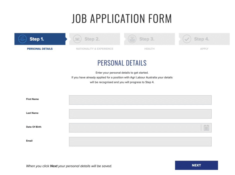 agri labour australia application form