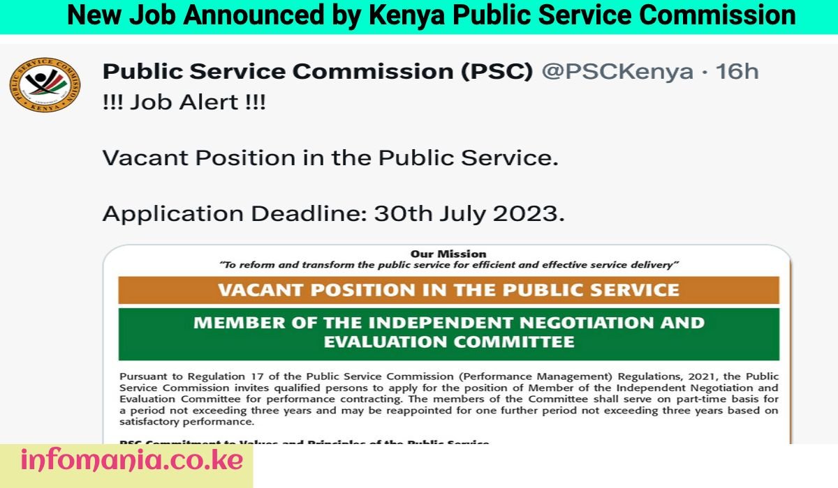 psc kenya vacancy