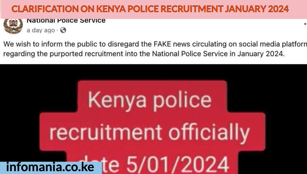fake kenya police recruitment job