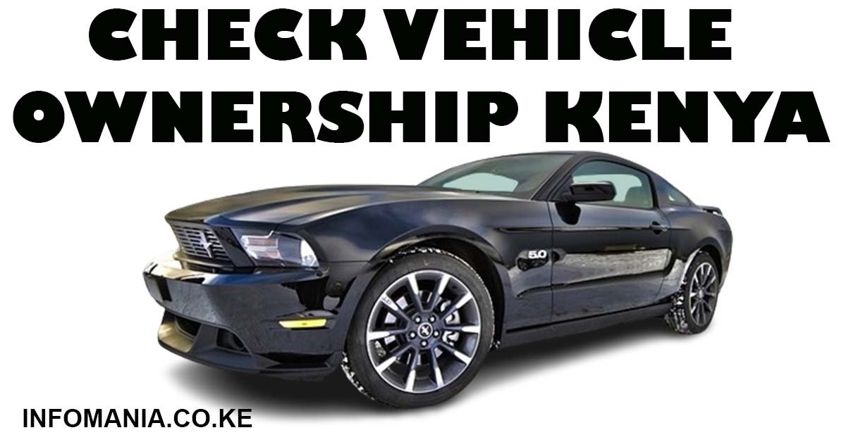 Check vehicle ownership Kenya