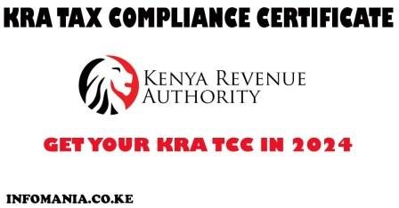 KRA Tax Compliance Certificate