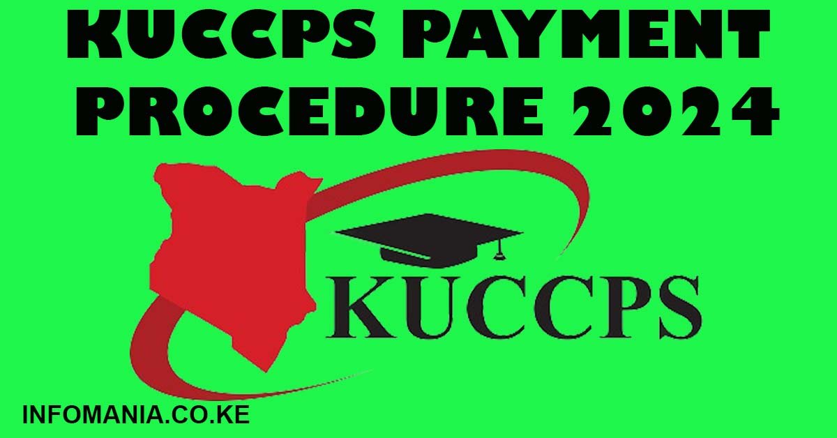 KUCCPS Payment Procedure 2024