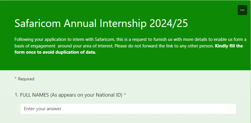 Internship Opportunities 2024